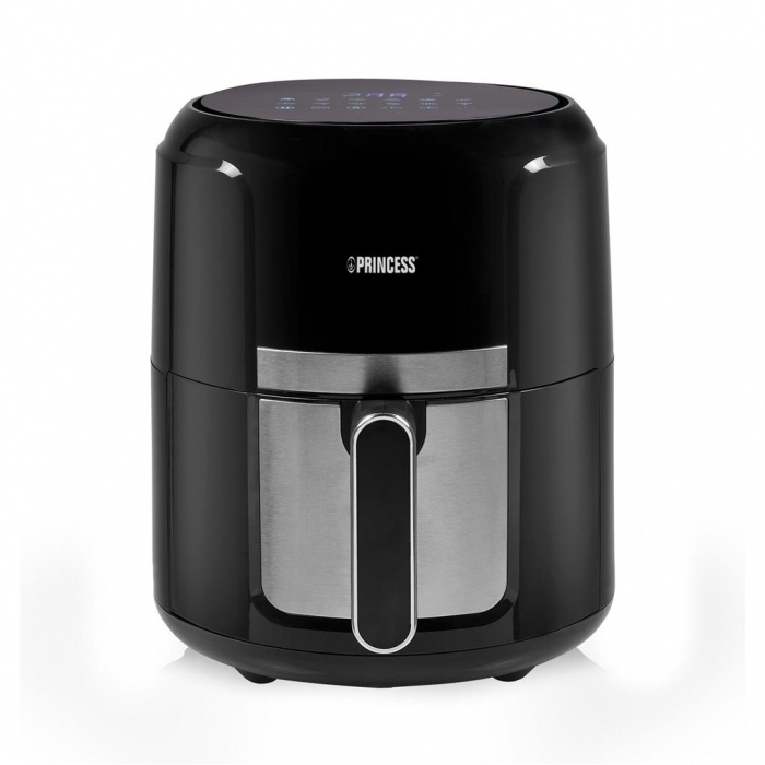 Friteuza Digitala cu aer cald Princess 183008, 1300W, 3.8L, 80 - 200 °C, temporizator, functii prajire, coacere, reincalzire, Negru [3]