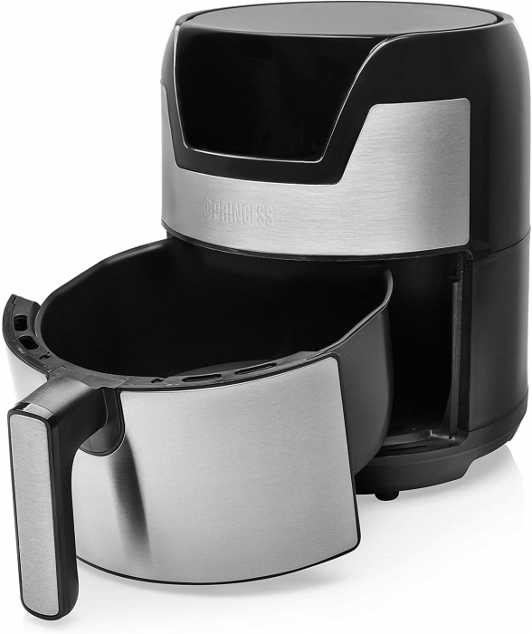 Friteuza Digitala cu aer cald XXL Princess 182026, 1500 W, , Argintiu [7]