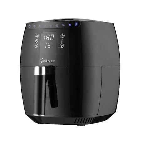 Friteuza digitala fara ulei XL STARCREST SFR-3500, 1500 W, Cos 3.5 litri, Termostat 80 - 200 °C, 8 programe predefinite, Negru [3]