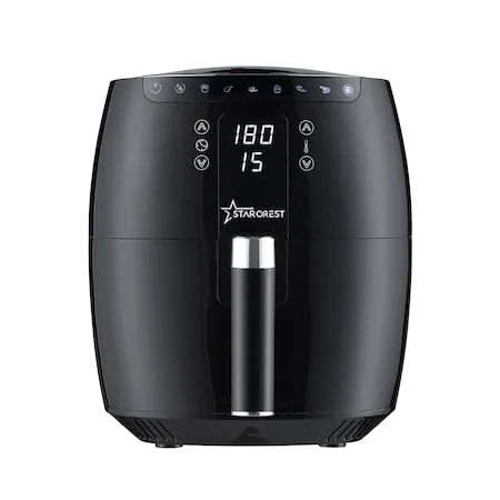 Friteuza digitala fara ulei XL STARCREST SFR-3500, 1500 W, Cos 3.5 litri, Termostat 80 - 200 °C, 8 programe predefinite, Negru [2]