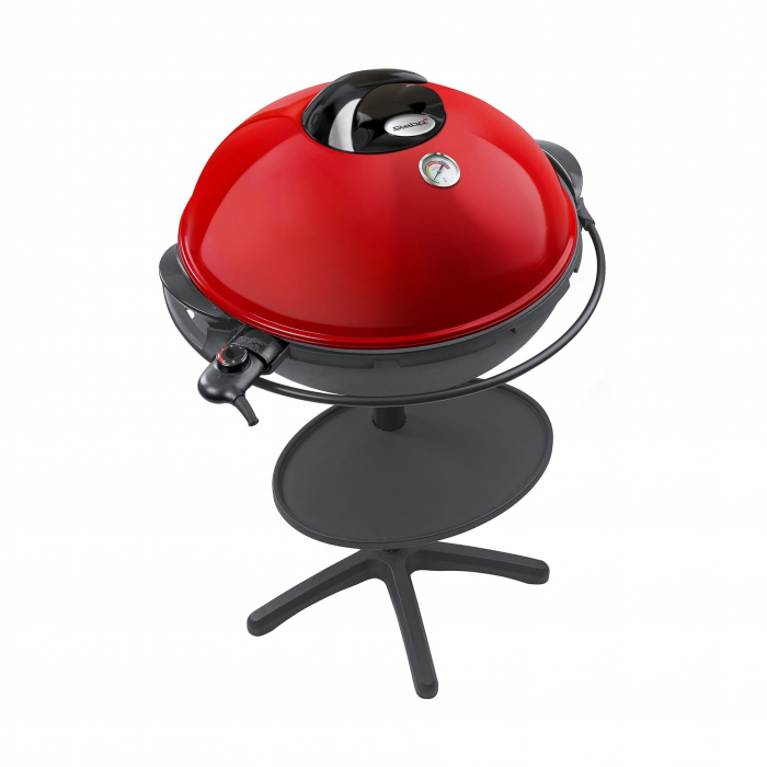 Grill electric Steba, VG 400, gratar ceramic, 2200 W, suprafata mare de gatire, gratar detasabil, indicator temperatura, tava de scurgere, grasimi reduse, curatare usoara, negru