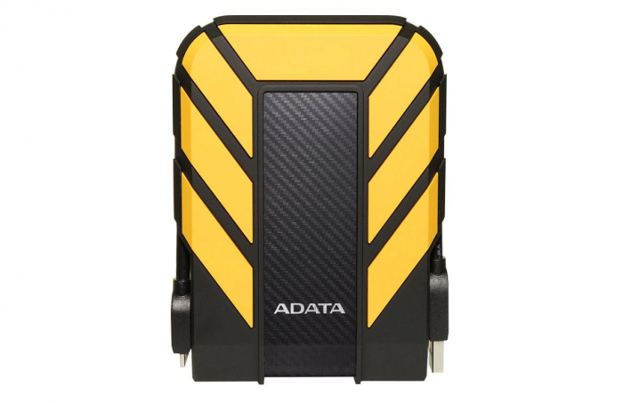 HDD Extern ADATA HD710 Pro, 2TB, Galben, USB 3.1