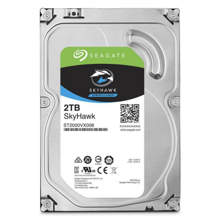 HDD Seagate SkyHawk, 2TB, 5900RPM, SATA III