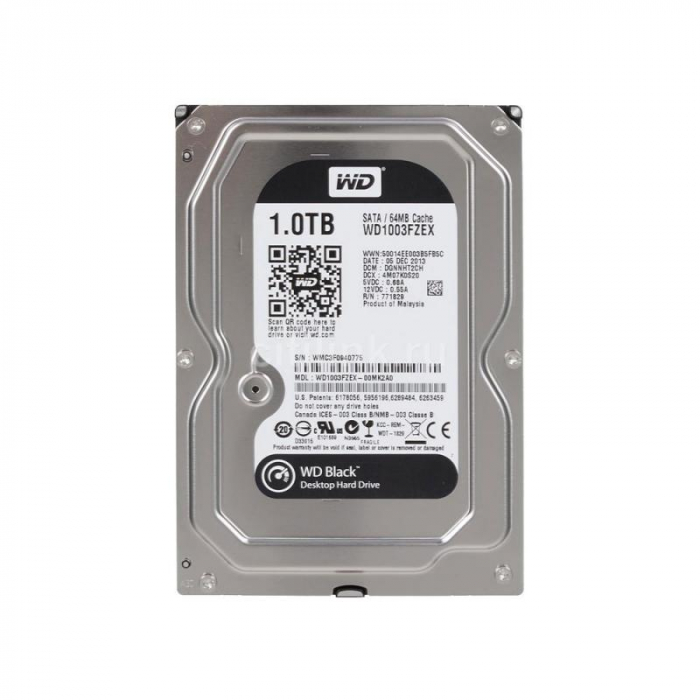 HDD WD Black, 1TB, 7200RPM, SATA III