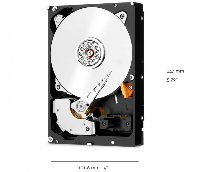 HDD WD RED PRO, 8TB, 7200RPM, SATA III