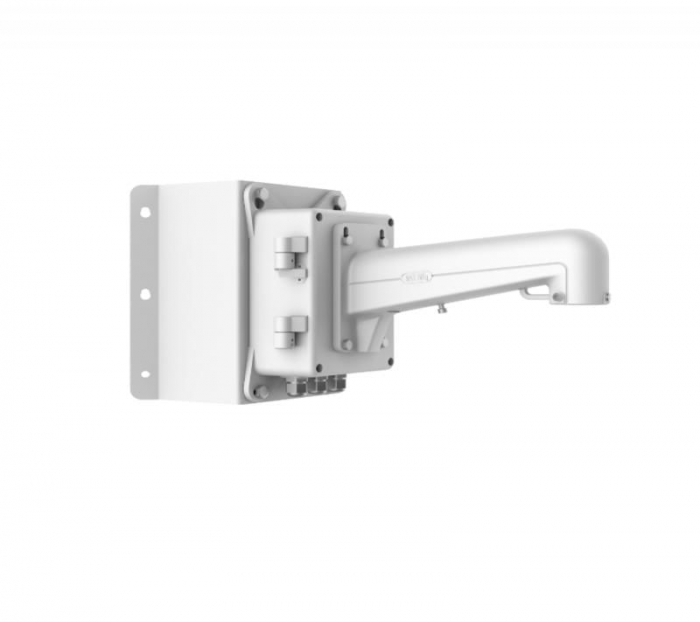 Hikvision Bracket DS-1602ZJ-BOX-CORNER; white aluminum alloy; 255.5 x314x546.4mm.