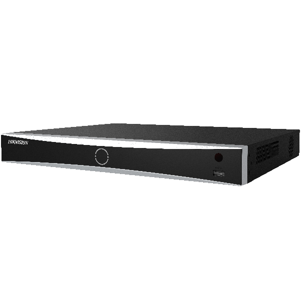 Hikvision NVR DS-7616NXI-K2 ,16-ch synchronous playback, Up to 2 SATA interfaces for HDD connection (up to 10 TB capacity per HDD), 1 self- adaptive 10 100 1000 Mbps Ethernet interface,IP Video Input