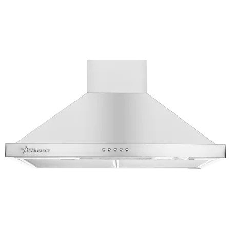 Hota decorativa starcrest sph-s655ix, putere de absorbtie 650 mc h, 60 cm, iluminare led, 3 trepte de putere, inox