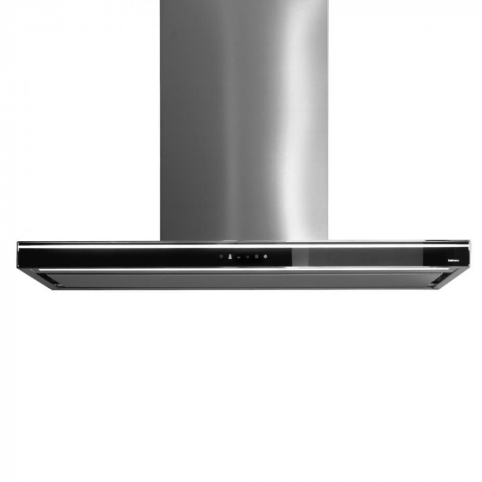Hota falmec lumina nrs 90 cm, sticla neagra