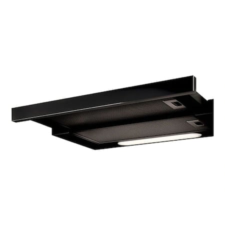 Hota incorporabila Elica Elite 14 LUX BL A 60, Putere de absorbtie 336 mc h, 1 motor, 60 cm, Iluminare, Clasa E, Negru