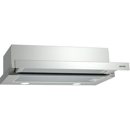 Hota incorporabila gorenje bhp623e11x, putere de absorbtie 368m3 h, 1 motor, iluminare, touchfree, inox