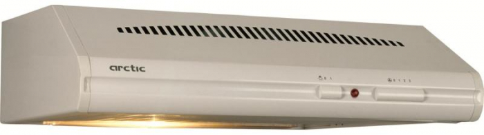 Hota traditionala arctic ah51, putere de absorbtie 240 mc h, 1 motor, 3 trepte de putere, filtru lavabil, iluminare, 50 cm, alb