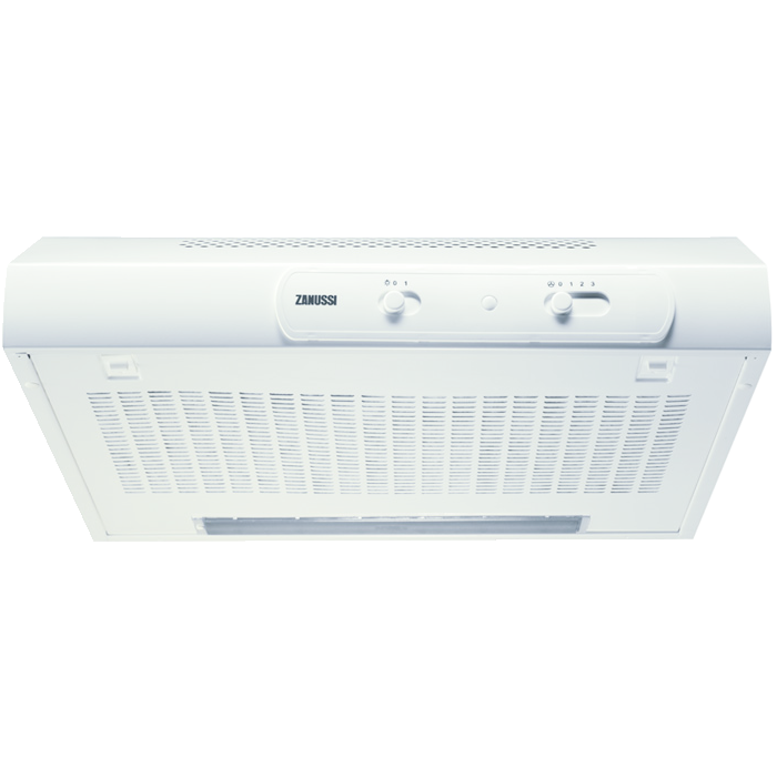 Hota traditionala Zanussi ZHT531W, Putere de absorbtie 220 mc h, 1 motor, 50 cm, Alb