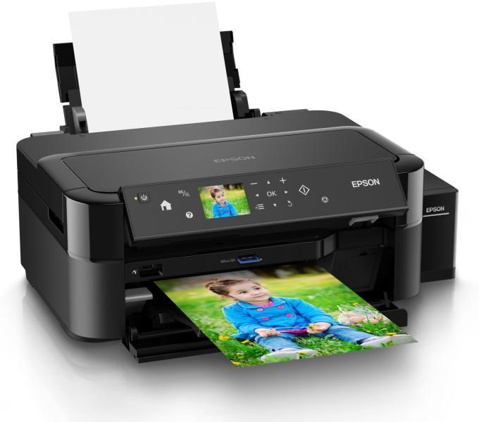 Imprimanta inkjet color CISS Epson L810, dimensiune A4, viteza max 37ppm alb-negru, 38ppm color, rezolutie printer 5760x1440dpi, alimentare harti...