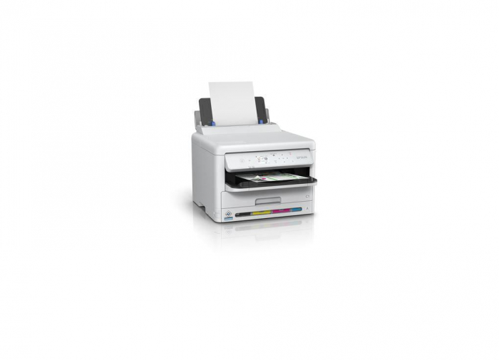 Imprimanta inkjet color Epson WorkForce Pro WF-C5390DW , dimensiune A4 (Printare),duplex, viteza 34ppm alb-negru si color, rezolutie 4.800 x 1.20...