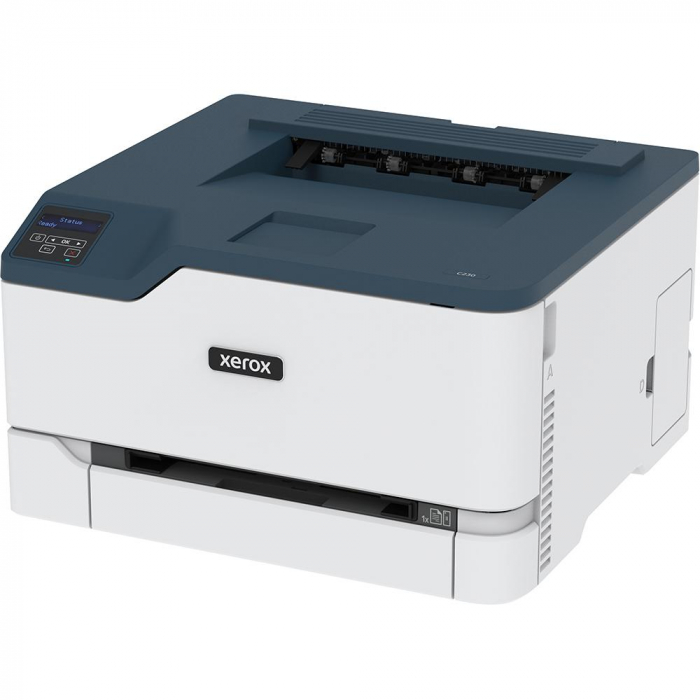 Imprimanta laser color Xerox C230V_DNI, Dimensiune A4, Viteza 22 ppm mono si color, Rezolutie 600 x 600 dpi, calitate culoare de 4800, Procesor 1...
