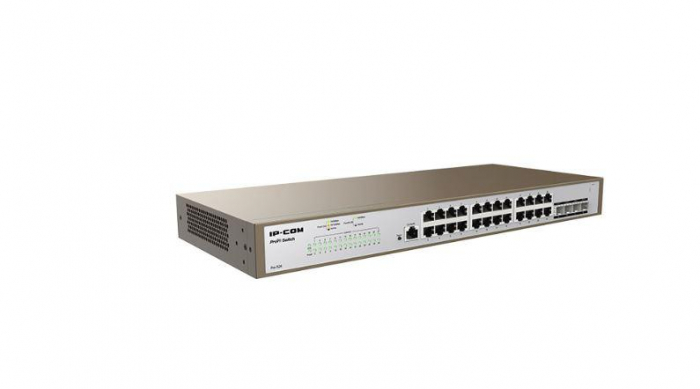 IP-COM PRO-S24 24 port managed Profi switch, Standarde: IEEE 802.3, IEEE 802.3u, IEEE 802.3ab, IEEE 802.3z, IEEE 802.3x,IEEE 802.1p, IEEE 802.1q, IEEE 802.1w, IEEE 802.1d, IEEE 802.1s, interfata: 24 x