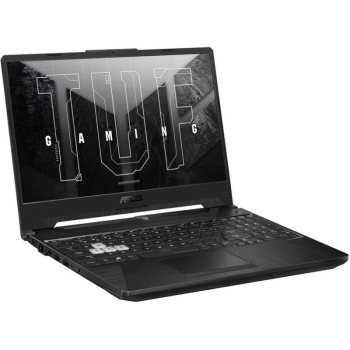 Laptop ASUS Gaming 15.6 TUF F15 FX506HC, FHD 144Hz, Procesor Intel Core, i7-11800H (24M Cache, up to 4.60 GHz), 16GB DDR4, 512GB SSD, GeForce ...