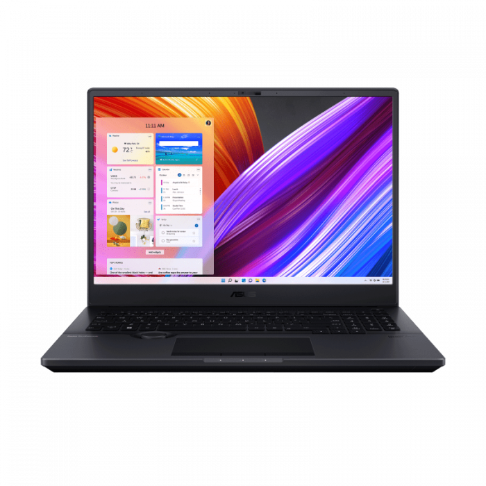 Laptop ASUS ProArt StudioBook, H7600ZX-L2017X, 16.0-inch, 4K (3840 x 2400) OLED 16:10, i7-12700H, 32GB DDR5 SO-DIMM, 1TB + 1TB M.2, Iris Xe Graph...