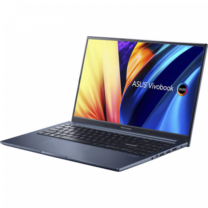 Laptop ASUS Vivobook M1503QA-L1118, OLED, 15.6-inch, FHD (1920 x 1080) OLED 16:9, AMD Ryzen(T) 7 5800H, 8GB DDR4 on board + 8GB DDR4 SO - DIMM, 5...