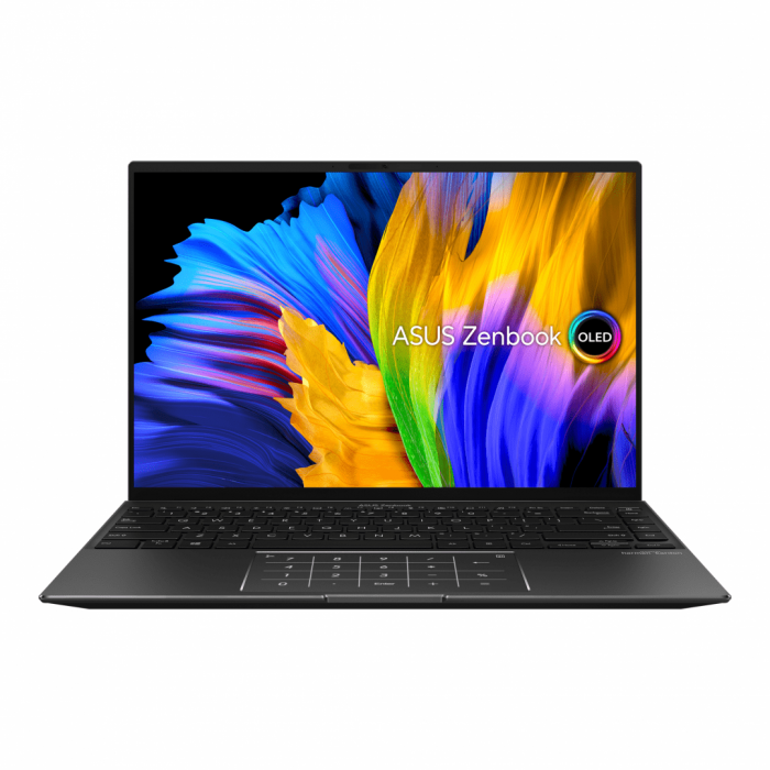 Laptop ASUS ZenBook, UM5401QA-L7210W, 14.0-inch, 2.8K (2880 x 1800) OLED 16:10, AMD Ryzen(T) 7 5800H, AMD Radeon(T) Graphics, 16GB LPDDR4X gabit,...