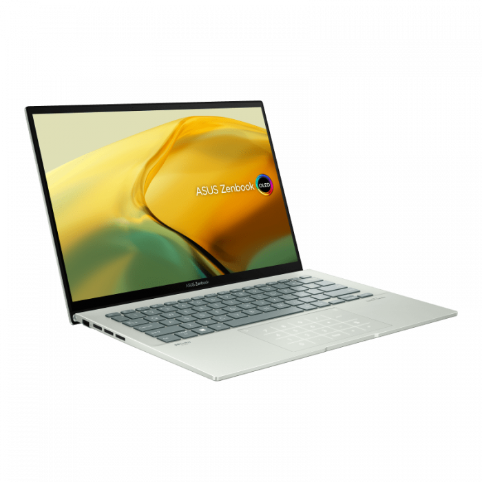 Laptop ASUS Zenbook, UX3402ZA-KP540W, 14.0-inch, WQXGA (2560 x 1600) 16:10, I5-1240P, 16GB LPDDR5 on board, 1TB, Windows 11 Home, Aqua Celadon...