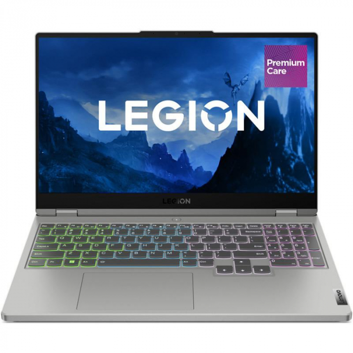 Laptop Lenovo Gaming Legion 5 15ARH7H, 15.6 FHD (1920x1080) IPS 300nits Anti-glare, 45% NTSC, 144Hz, FreeSync, AMD Ryzen 5 6600H (6C 12T, 3.3 ...
