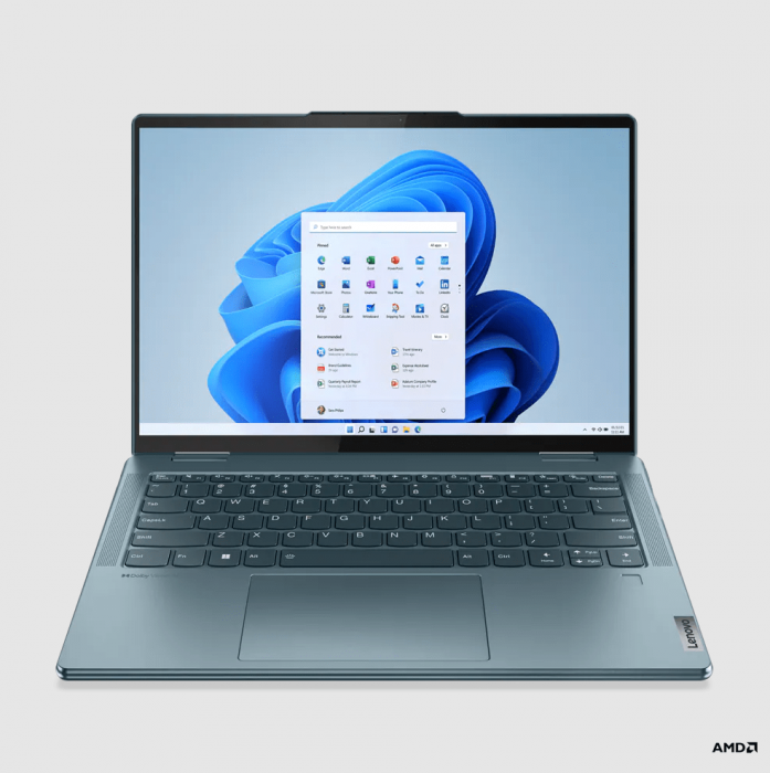 Laptop Lenovo Yoga 7 14ARB7, 14 2.8K (2880 X 1800) TOUCH, OLED, 90 Hz, AMD Ryzen 7 6800U (8C 16T, 2.7 4.7GHz, 4MB L2 16MB L3), 16GB, 512...