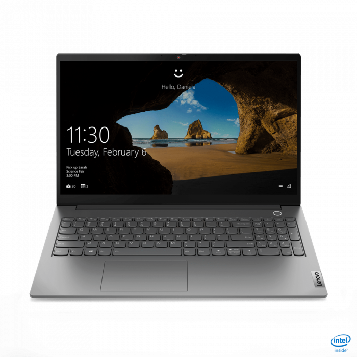 Laptop ThinkBook 15 G2 ARE, 15.6 FHD (1920x1080) IPS 250nits Anti- glare, AMD Ryzen 3 4300U (4C 4T, 2.7 3.7GHz, 2MB L2 4MB L3), 4GB Solder...