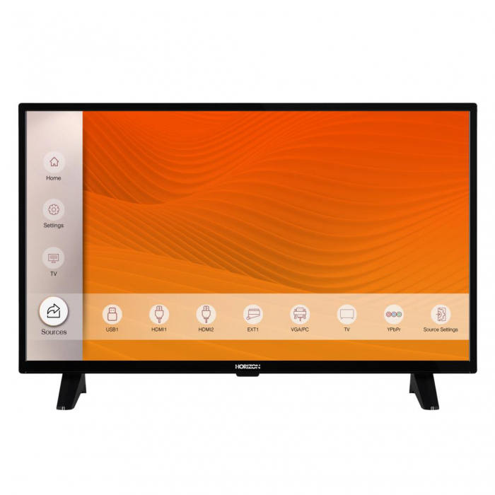 LED TV HORIZON SMART 32HL6330F/B, 32" D-LED, Full HD (1080p), Digital TV-Tuner DVB-S2/T2/C, CME 200Hz, HOS 3.0 SmartTV-UI (WiFi built-in) +Netfli... [2]