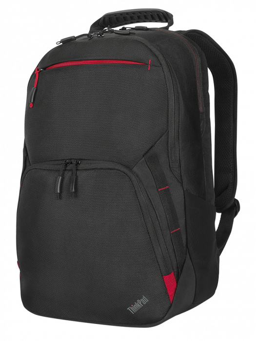 Lenovo ThinkPad Essential Plus 15.6-inch Backpack (Eco), Eco-friendly: Made with recycled material, equivalent to over 8 plastic bottles, Dedicated, separate laptop compartment, Large storage area for