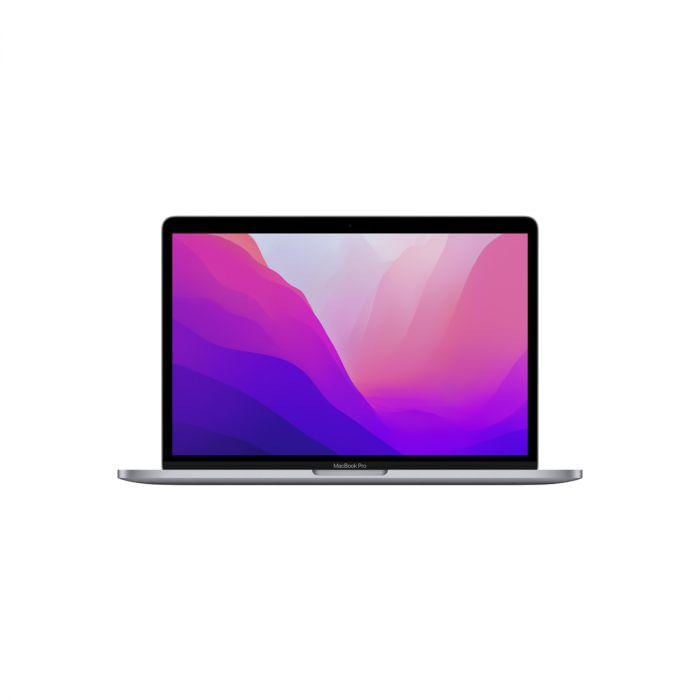 Laptop Apple MacBook Pro 13-inch, cu procesor Apple M2, 8 nuclee CPU si 10 nuclee GPU, 8 GB, 512GB SSD, Space Grey, Layout INT