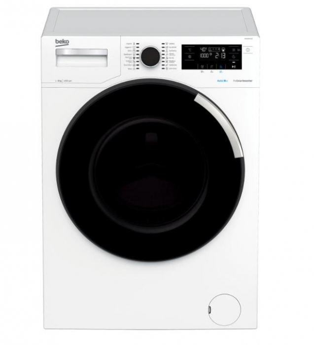 Masina de spalat rufe Beko WTV8744XD, 8 kg, 1400 rpm, Clasa C, Motor ProSmart Inverter, Aquawave, AddXtra, Hygiene+, Autodose, Alb