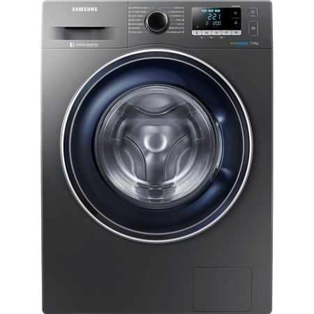Masina de spalat rufe Samsung WW70J5246FX LE, EcoBubble, Motor Inverter Digital, 7 kg, 1200 RPM, Clasa A+++, 60 cm, Inox