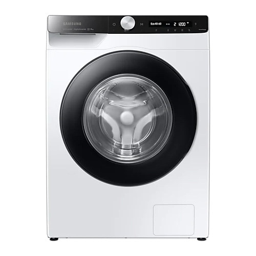 Masina de spalat rufe Samsung WW80A6S28AE S7, 8 kg, 1200 rpm, Clasa E, Quick Bubble, Motor Digital Inverter, AI Control, Hygiene Steam, AquaProtect, Alb