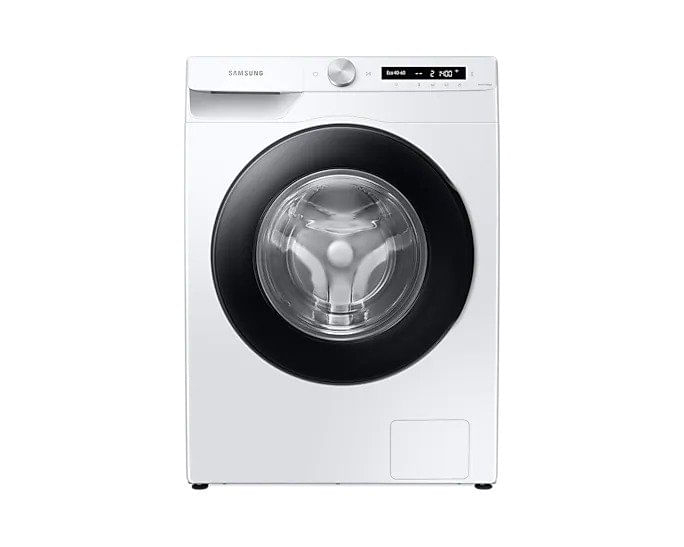 Masina de spalat rufe Samsung WW80T534DAW, 8 kg, 1400 RPM, Clasa A+++, EcoBubble, ChildLock, DrumClean, Alb