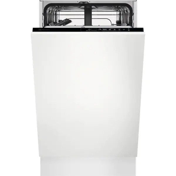 Masina de spalat vase incorporabila Electrolux EEA12100L, 9 seturi, 5 programe, 45 cm, Clasa A+, Alb