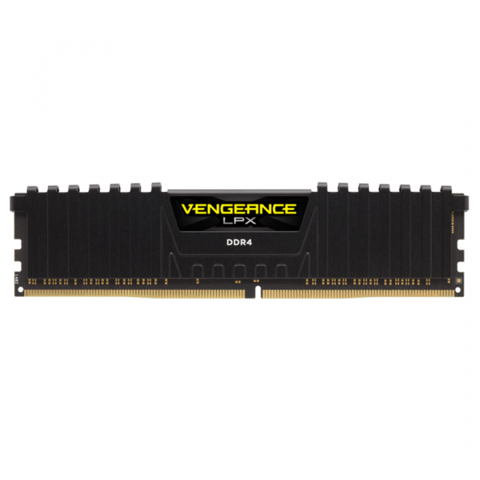 Memorie ram corsair vengeance lpx black, dimm, ddr4, 32gb (2x16gb), cl15, 3200mhz