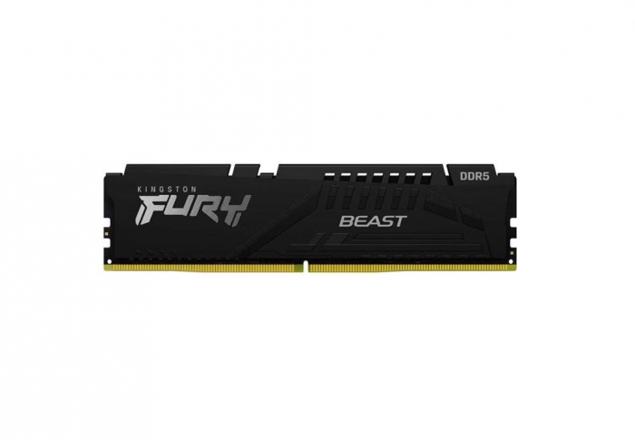 Memorie RAM Kingston, DIMM, DDR5, 16GB, 5200MHz, CL36, 1.35V, FURY Beast