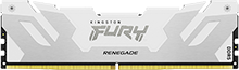 Memorie RAM Kingston, DIMM, DDR5, 32GB, 6000MHz, CL32, 1.35V, FURY Renegade White, RGB