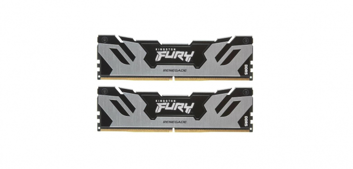 Memorie RAM Kingston, DIMM, DDR5, 32GB, 7200MHz, CL38, 1.35V, FURY Renegade Silver, Kit of 2