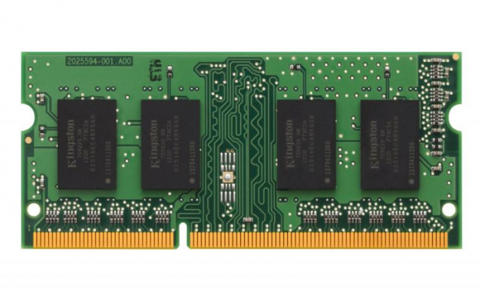 Memorie RAM notebook Kingston, SODIMM, DDR3, 4GB, CL11, 1600MHz