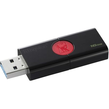 Memorie usb kingston datatraveler 106, 16gb, usb 3.0, negru