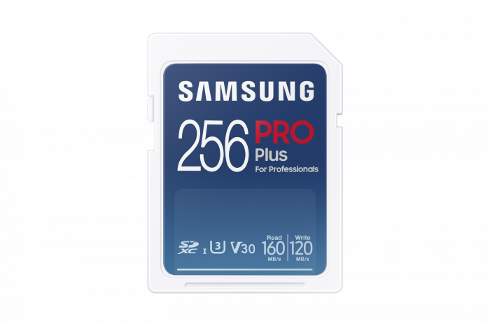 Micro Secure Digital Card Samsung, PRO Plus, 265GB, MB-SD256K EU, Clasa U1, V10, pana la 120MB S