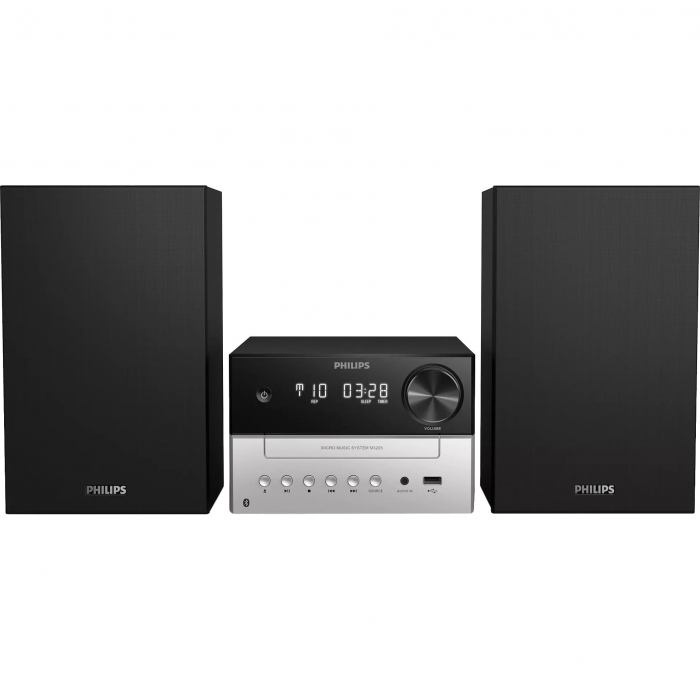 Microsistem Philips TAM3205 12 CD, 18 W, MP3-CD, FM, USB,