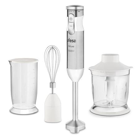 Mixer vertical ufesa bp4572, 1000w, 10 viteze, functie turbo, cana gradata, alb
