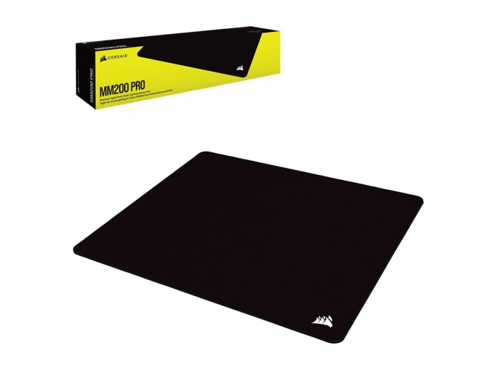 MM200 PRO Premium Spill-Proof Cloth Gaming Mouse Pad , Heavy XL, Black