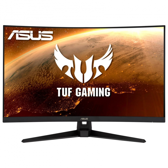 Monitor Curbat Gaming LED VA Asus TUF 31.5 FHD, 165Hz, Extreme Low Motion Blur, , Adaptive-sync, FreeSync, Premium, 1ms (MPRT), Curved, VG328H1B