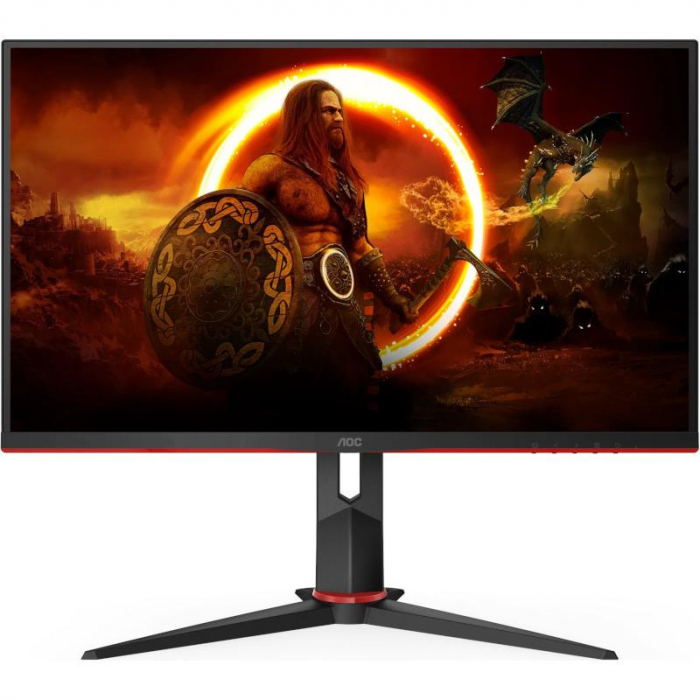 Monitor gaming AOC Q27G2S, LED, IPS 27 , WQHD, DisplayPort, 165Hz, G-Sync, Vesa,