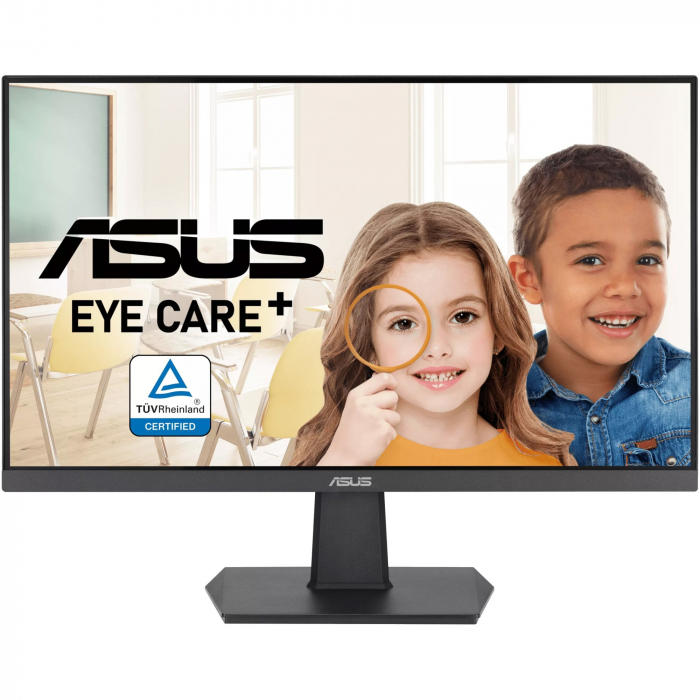Monitor Gaming Asus 24 , VA24EHF, Eye Care, Flicker-free, Full HD, 100Hz, IPS, HDMI Desktop PC & Monitoare